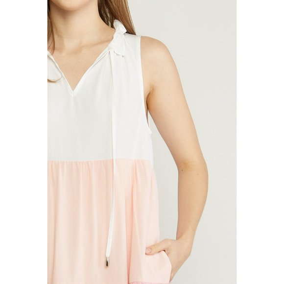 Entro Color Block Maxi Dress - Picture 5 of 7